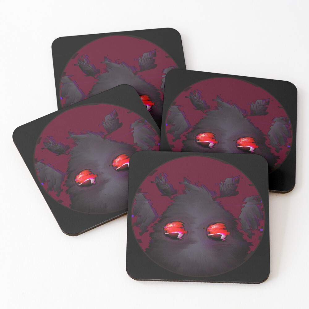 Item preview, Coasters (Set of 4) designed and sold by CryptidsCreate.
