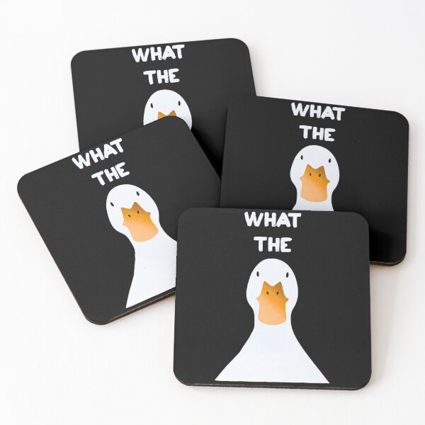 Item preview, What the Duck? Funny Pun for Animal Lovers and Sarcasm Fans designed and sold by BunBuntheDog-.