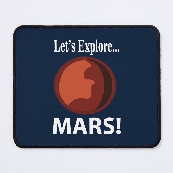 Item preview, Mars Let's Explore Mars designed and sold by Nisha Prabhu.