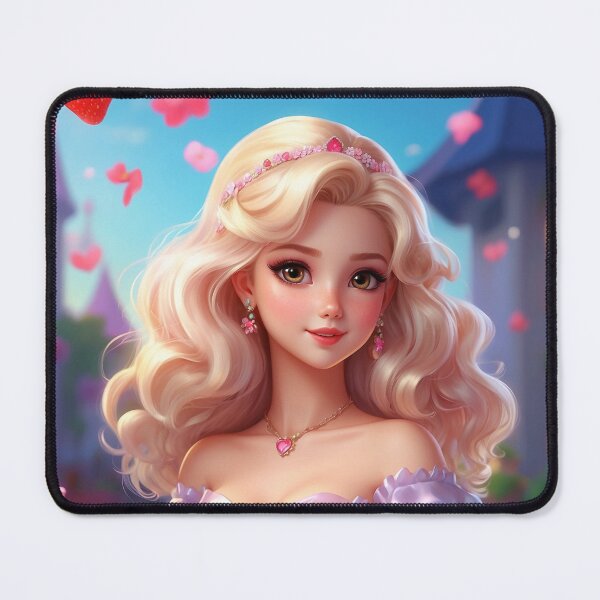 Item preview, Cute cartoon princess with puppy designed and sold by Millionsxi.