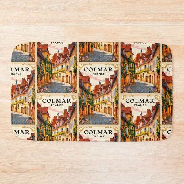 Item preview, Colmar France Vintage Travel Tourism  designed and sold by TravelersGems.