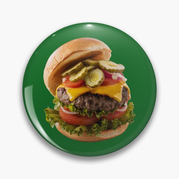 Item preview, Classic cheeseburger. designed and sold by MyHappyArtShop.