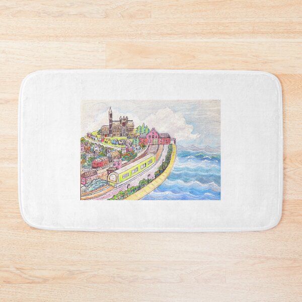 Item preview, Train Goes Along the Cobh Promenade designed and sold by TikabooTales.
