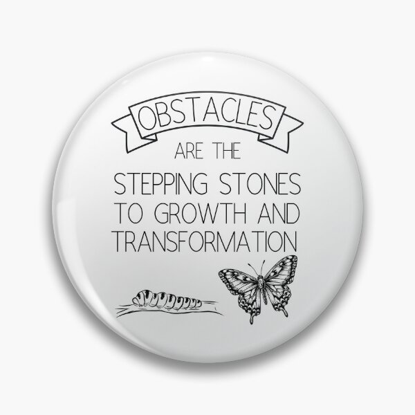 Item preview, Obstacles are the stepping stones designed and sold by Comfy Creations.