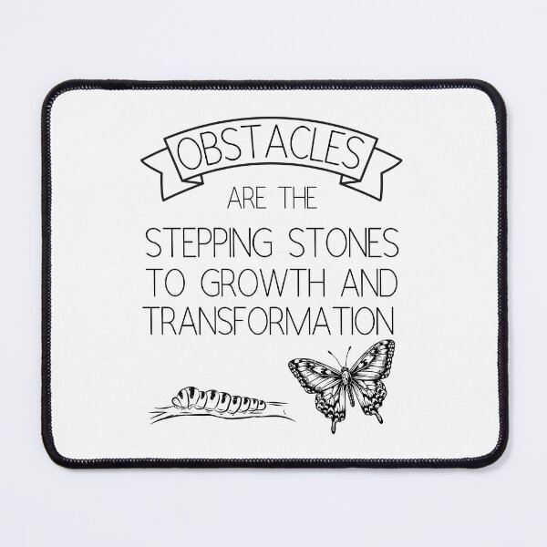 Item preview, Obstacles are the stepping stones designed and sold by Comfy Creations.