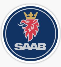 Saab Auto Logo Sticker