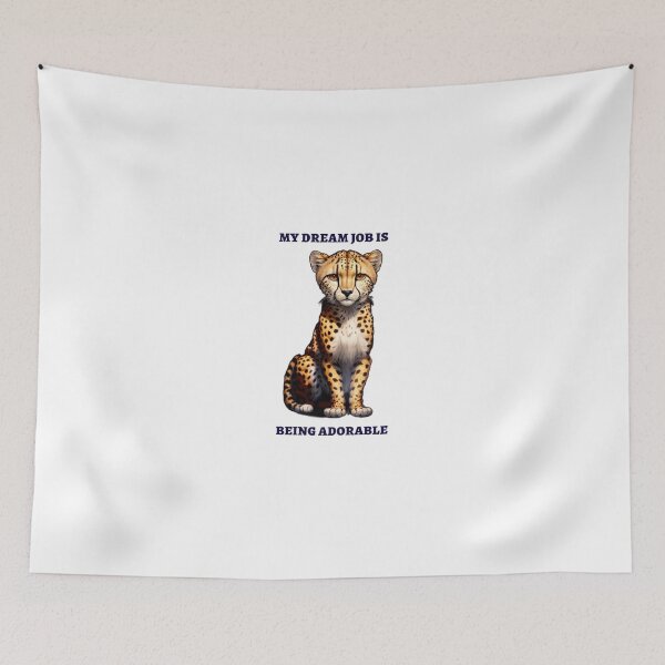 Item preview, Dream job is being adorable t-shirt top shirt designed and sold by OAKDEN.