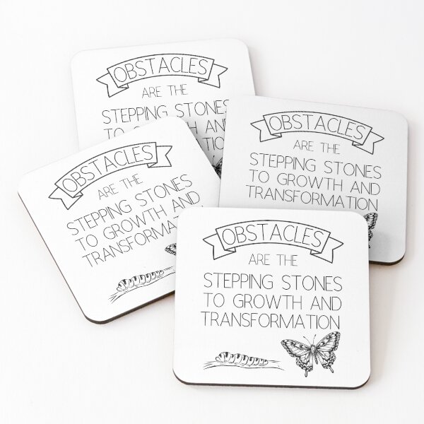 Item preview, Obstacles are the stepping stones designed and sold by Comfy Creations.