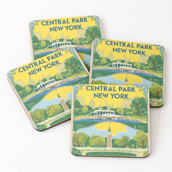 Item preview, Central Park New York USA American Vintage Travel Tourism  designed and sold by TravelersGems.
