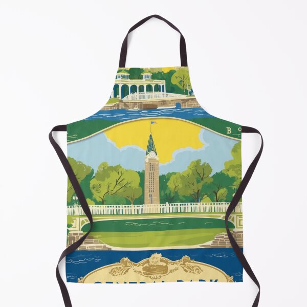Item preview, Central Park New York USA American Vintage Travel Tourism designed and sold by TravelersGems.
