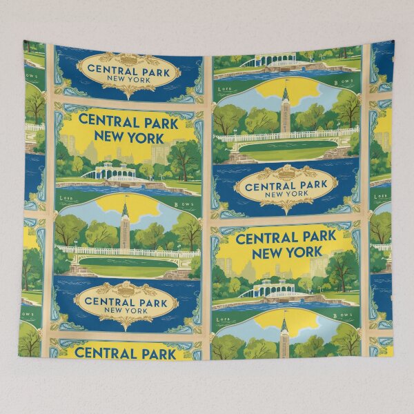 Item preview, Central Park New York USA American Vintage Travel Tourism  designed and sold by TravelersGems.