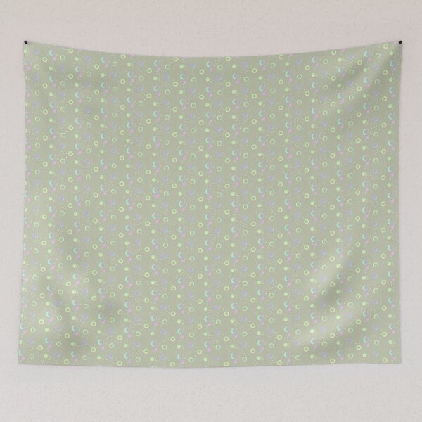 Item preview, Cute light beige dotted | aesthetic pastel grey beige circles and dots designed and sold by lausn.