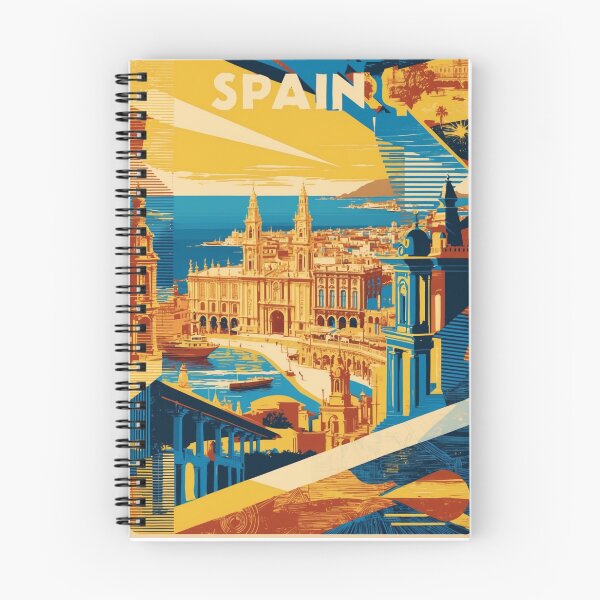 Item preview, A Coruña Spain Vintage Travel Tourism  designed and sold by TravelersGems.
