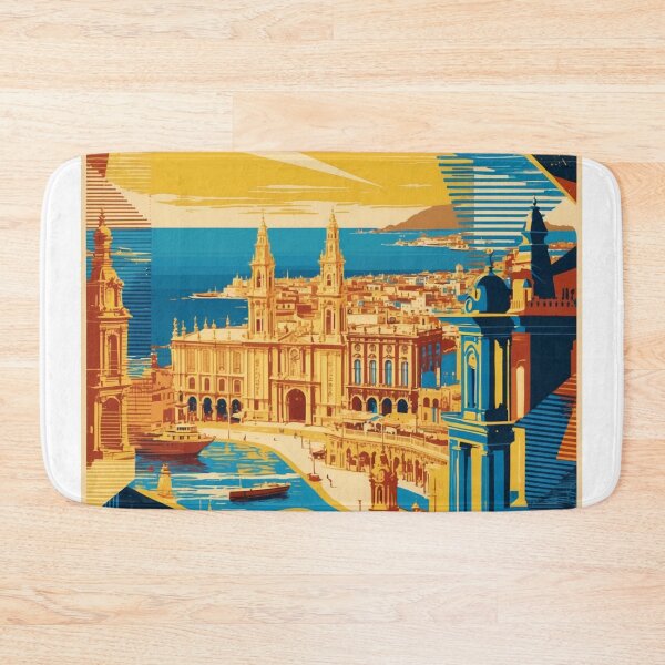 Item preview, A Coruña Spain Vintage Travel Tourism  designed and sold by TravelersGems.