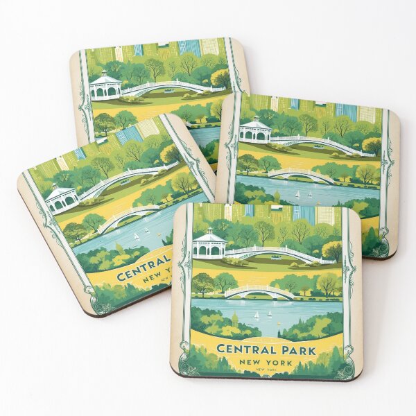Item preview, Central Park New York USA American Vintage Travel Tourism  designed and sold by TravelersGems.