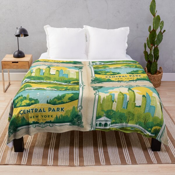 Item preview, Central Park New York USA American Vintage Travel Tourism  designed and sold by TravelersGems.