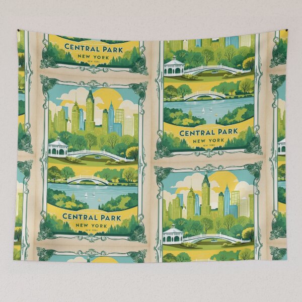 Item preview, Central Park New York USA American Vintage Travel Tourism  designed and sold by TravelersGems.