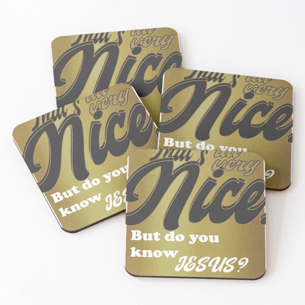 Item preview, That’s all very nice, but do you know Jesus? designed and sold by TerScott.