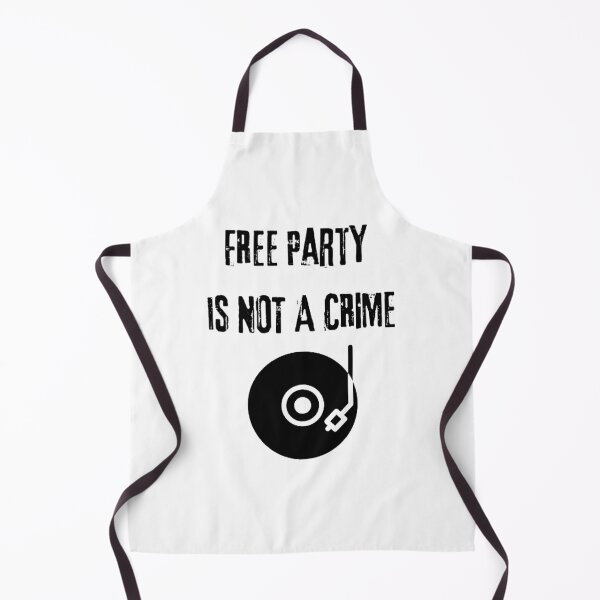 Item preview, Free party is not a crime - Techno Activist - Music Dance designed and sold by Pandanimalx.