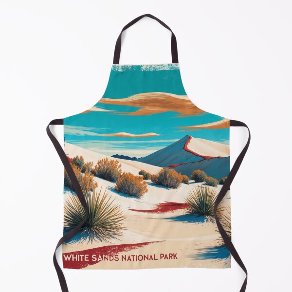 Item preview, White Sands National Park Postcard Vintage Retro Travel designed and sold by TravelPostcardGems.