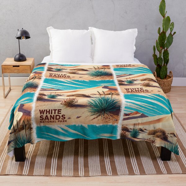 Item preview, White Sands National Park Postcard Vintage Retro Travel designed and sold by TravelPostcardGems.