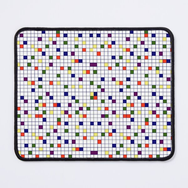 Item preview, abstract randomly colored square diagram  designed and sold by LemonPig29.