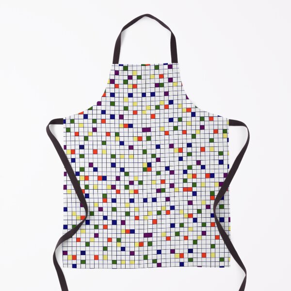 Item preview, abstract randomly colored square diagram  designed and sold by LemonPig29.
