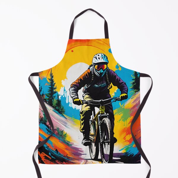 Item preview, Mountain Bike Rider in Action designed and sold by GrizzlyCollective.