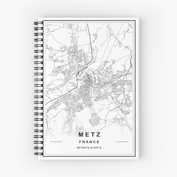 Item preview, Metz City Map designed and sold by SHAMPAIN-ART-CO.