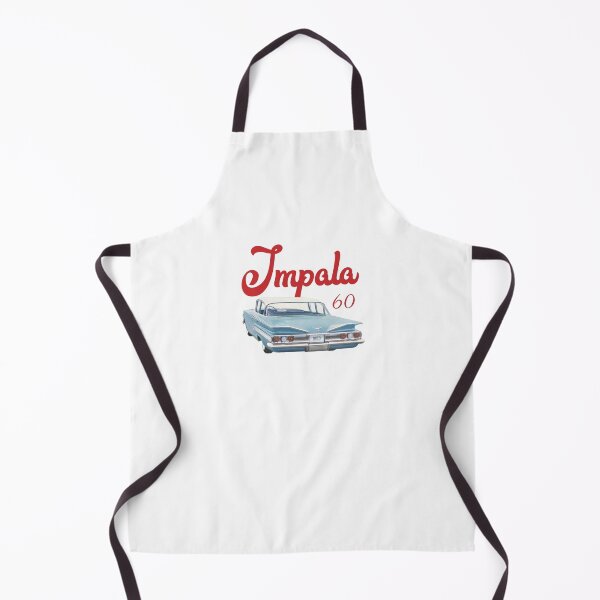 Item preview, 60 Impala shirt light blue car red logo designed and sold by cicadaadams.