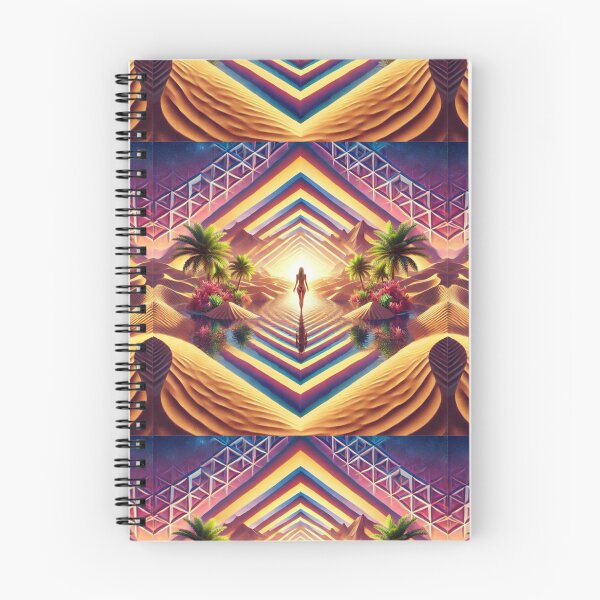 Item preview, Mirage of Infinity: A Surreal 4D Oasis Dreamscape in the Desert designed and sold by Meta2Physical.