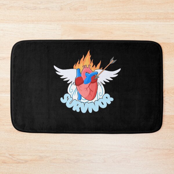 Item preview, Scad Survivor / Takotsubo Survivior (Heart Disease) designed and sold by iX-Physio.