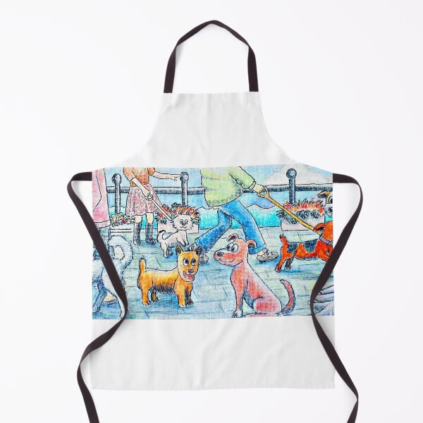 Item preview, Dogs Chatting on the Promenade, Cobh designed and sold by TikabooTales.