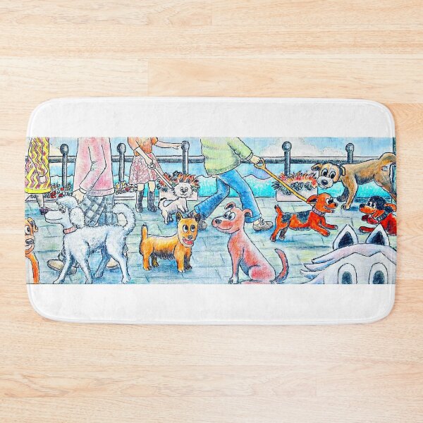 Item preview, Dogs Chatting on the Promenade, Cobh designed and sold by TikabooTales.