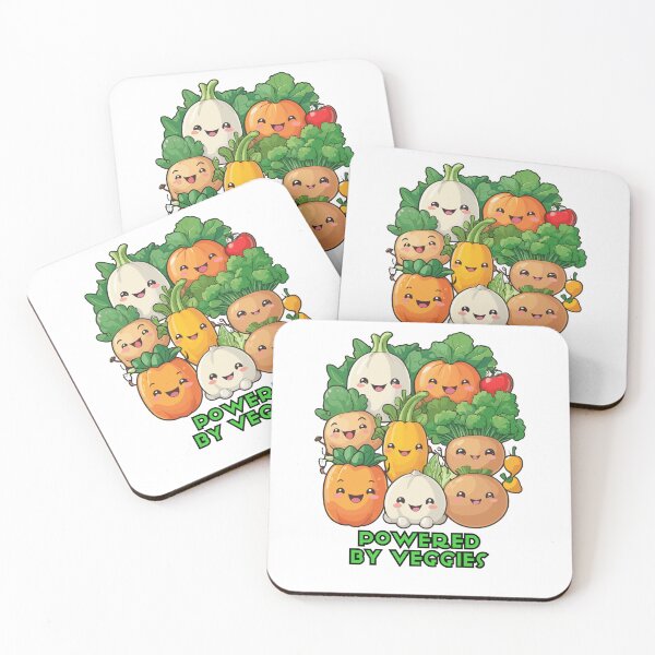 Item preview, Kawaii Cute Vegetables - Powered by Veggies designed and sold by MaateoDesign.