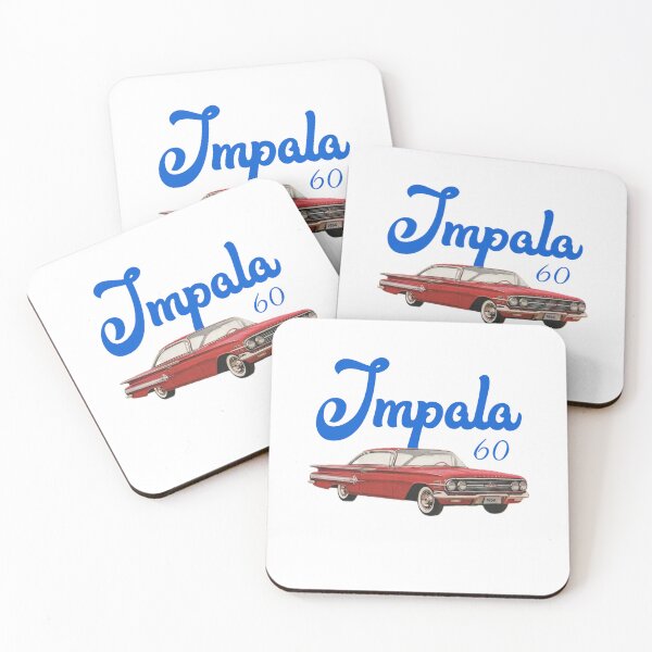 Item preview, 60 Impala shirt red car designed and sold by cicadaadams.
