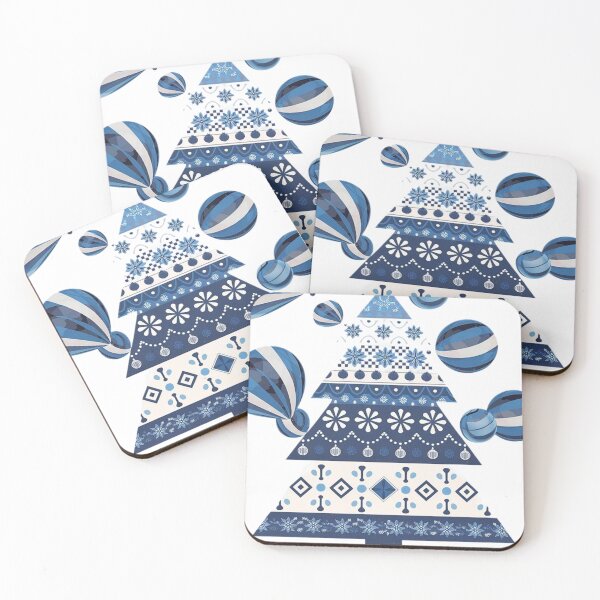 Item preview, Blue and White Christmas  designed and sold by 2minutidiitalia.