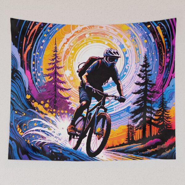 Item preview, MTB Shredder “Sending It” designed and sold by GrizzlyCollective.