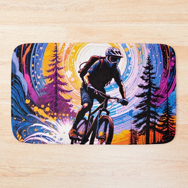 Item preview, MTB Shredder “Sending It” designed and sold by GrizzlyCollective.