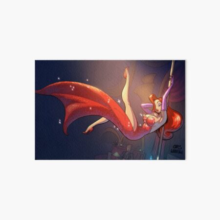Jessica Poledancing Art Board Print