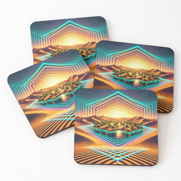 Item preview, Ethereal Oasis of the Infinite: The Ultimate Desert Illusion designed and sold by Meta2Physical.