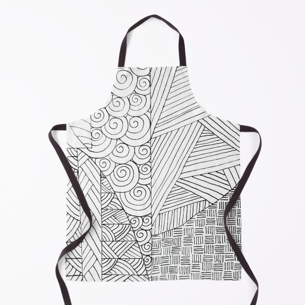 Item preview, Fine Liner Pattern Chaos Drawing I designed and sold by lynnbowersart.