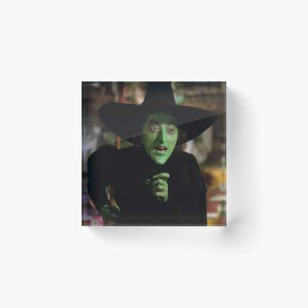 Item preview, witch colorized shot close up wizard witch oz  designed and sold by mystic lady vintage art and fashion designs.