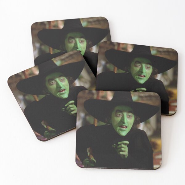Item preview, witch colorized shot close up wizard witch oz  designed and sold by mystic lady vintage art and fashion designs.
