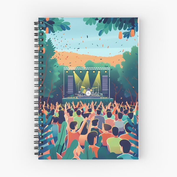 Item preview, Music Madness: The World of Festivals designed and sold by MidArtForge.