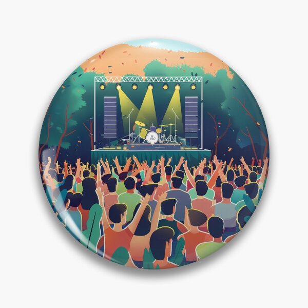 Item preview, Music Madness: The World of Festivals designed and sold by MidArtForge.
