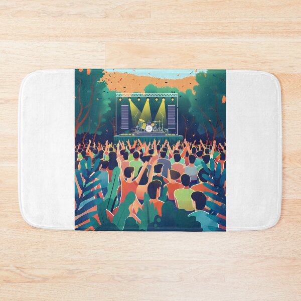 Item preview, Music Madness: The World of Festivals designed and sold by MidArtForge.