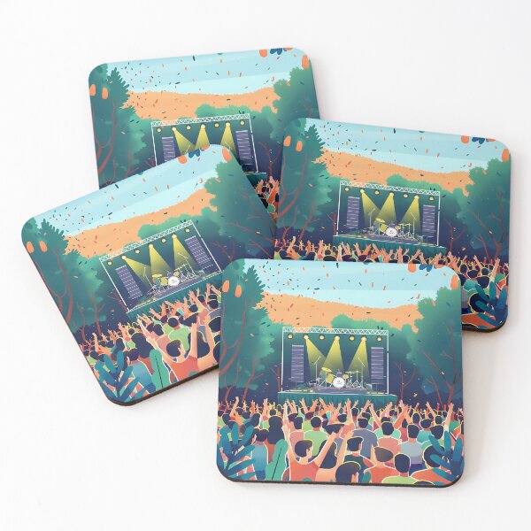 Item preview, Music Madness: The World of Festivals designed and sold by MidArtForge.