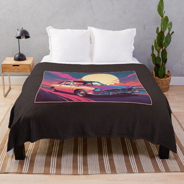 Item preview, Retro Car Sunset II designed and sold by RoamRipple.