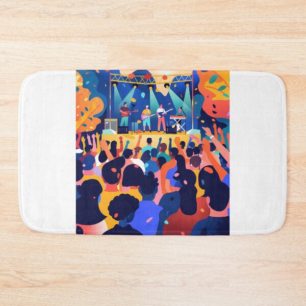 Item preview, Music Madness: The World of Festivals designed and sold by MidArtForge.